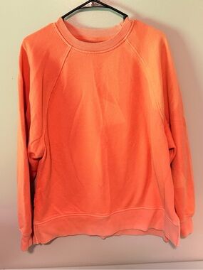 aerie Coral Crewneck Sweatshirt